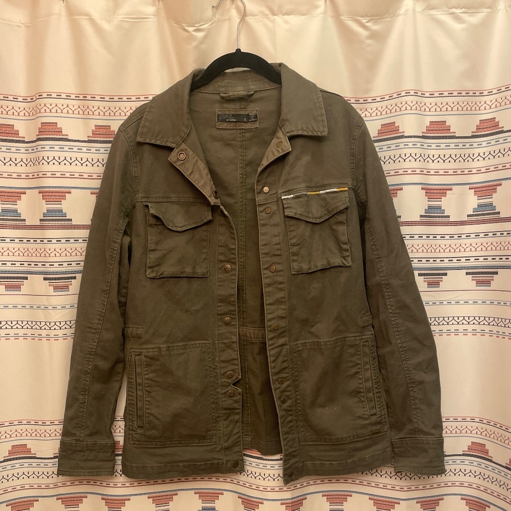 Olive green jacket